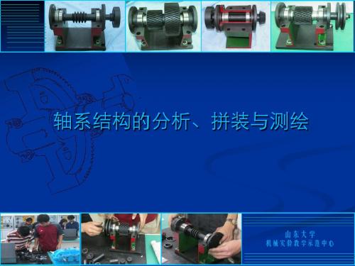 轴系结构拼装实验毕