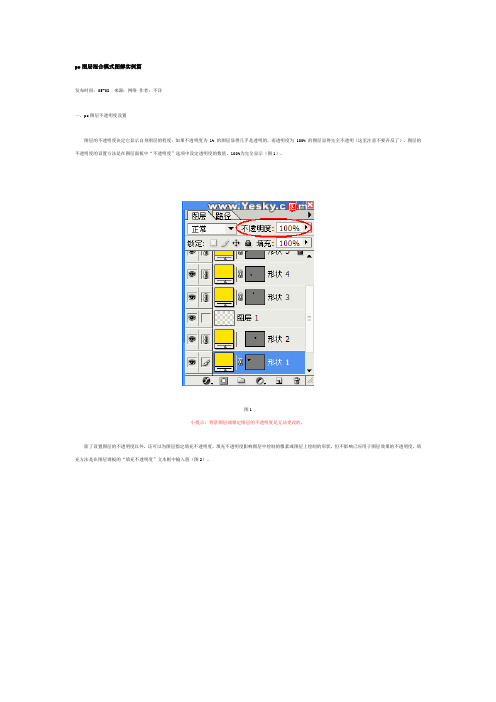 ps图层混合模式图解实例篇