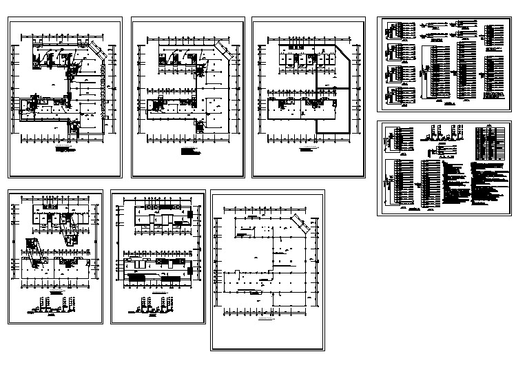 某城市地区综合楼电气设计施工图（总套）