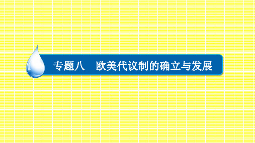 2017高考历史一轮复习专题8欧美代议制的确立与发展8.3法国共和制、德意志君主立宪制的确立课件