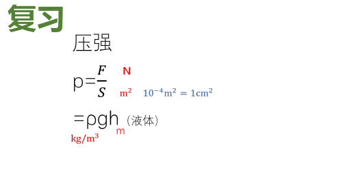 1.3水的浮力课件浙教版科学八年级上册