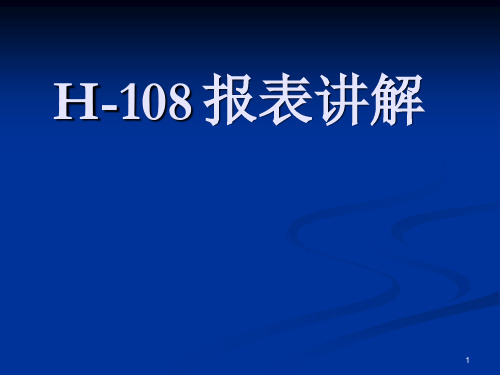 大润发H108报表使用ppt课件