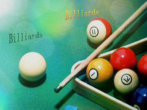 billiards-台球PPT课件