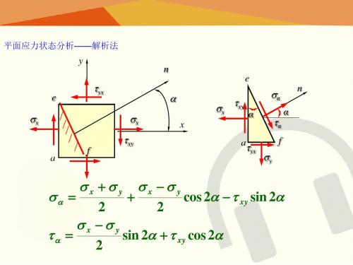 北京交通大学材料力学八组合变形PPT课件