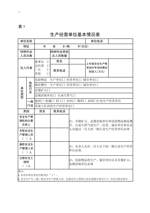 河南地区安全教学教育和培训档案样式