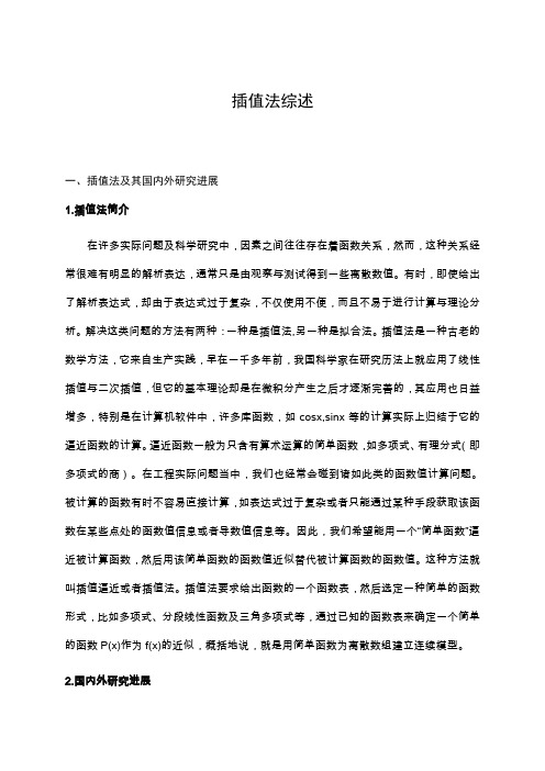 《计算方法》学习报告