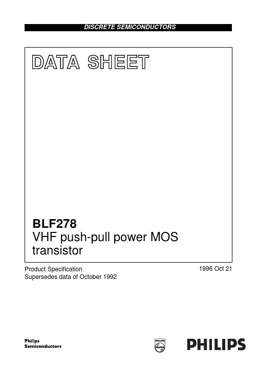 BLF278中文资料