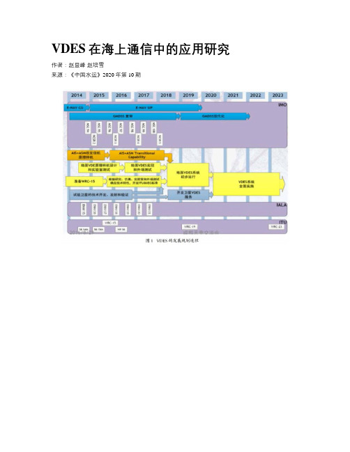 VDES在海上通信中的应用研究