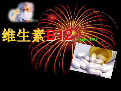 维生素B12(vitaminB12)PPT课件