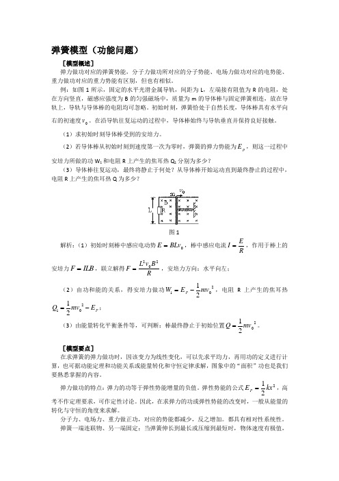 弹簧模型