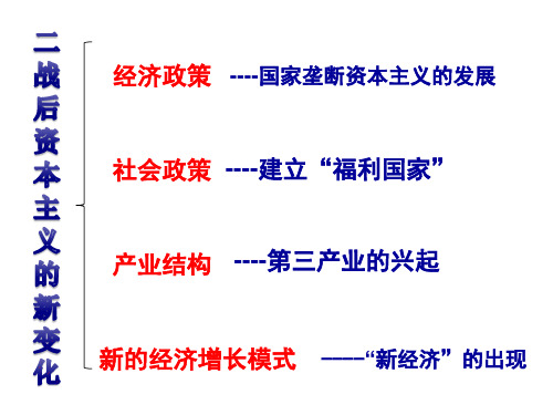 二战后资本主义的新变化