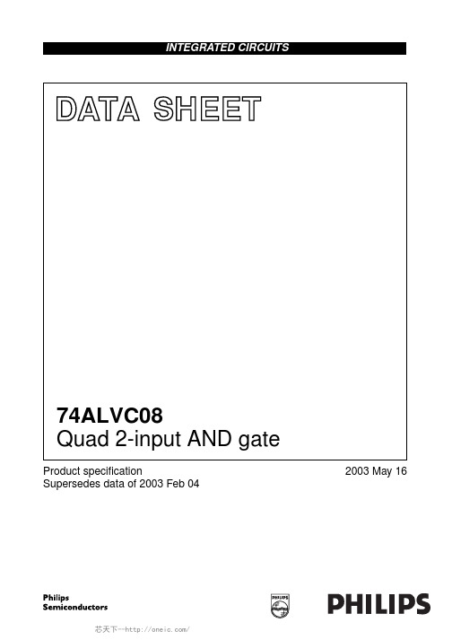 74ALVC08PW,118,74ALVC08BQ,115,74ALVC08BQ,115,74ALVC08BQ,115, 规格书,Datasheet 资料