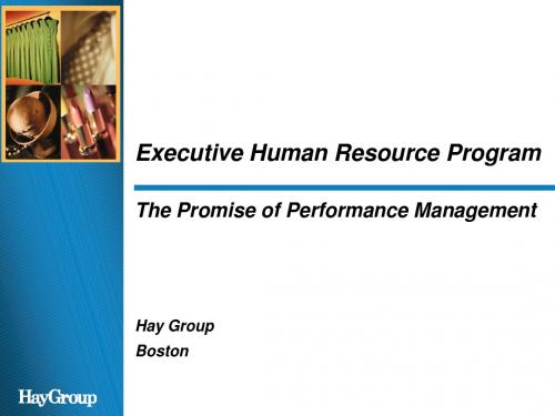 【精品】Performance Management Beida Presentation(绩效管理)