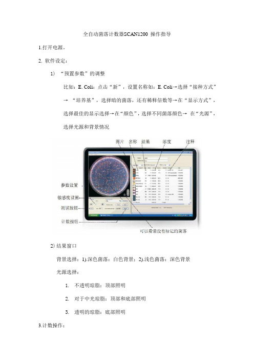 全自动菌落计数器SCAN1200