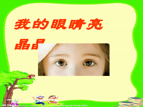 【课件设计】我的眼睛亮晶晶.ppt 优质课