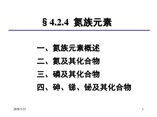 4.2.4氮族元素