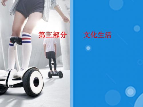 2019年高考政治一轮复习精品课件:第六课 我们的中华文化