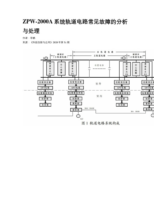 ZPW-2000A系统轨道电路常见故障的分析与处理