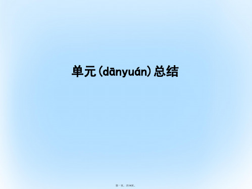 高考历史一轮复习第二模块经治史第十一单元世界经济的全球化趋势单元总结课件