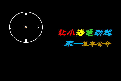 让小学六年级信息技术小海龟动起来—基本命令说课课件