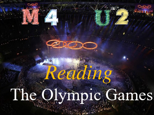 《教学分析》-M4U2ReadingTheOlympicGames