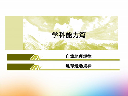 高三地理一轮复习精品课件25：核心考点 正午太阳高度的变化规律及计算