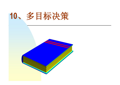 多目标决策