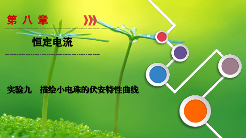 高考物理大实验09描绘小电珠的伏安特性曲线课件新61
