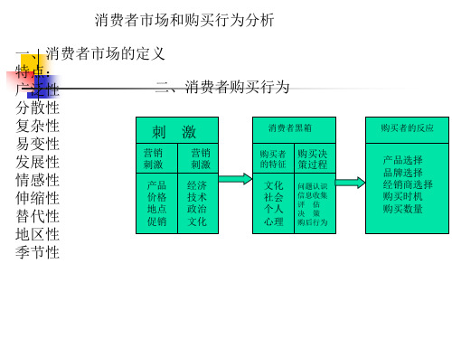 【营销课件】消费者市场和购买能力分析