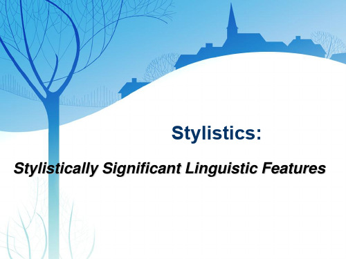 Stylistics