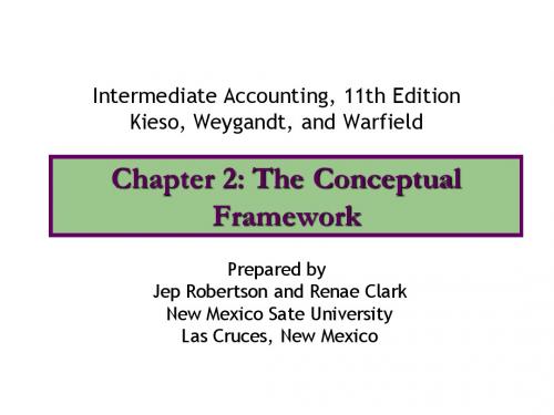 Intermediate Accounting (New Mexico State University)ch02