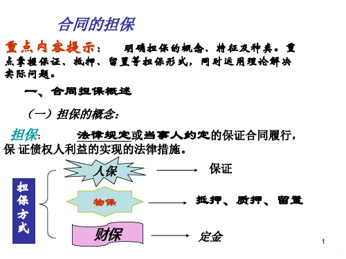 《合同的担保》PPT课件