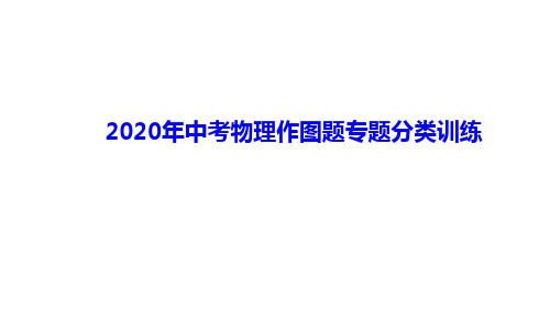 2020年中考物理作图题专题分类训练