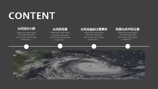 台风来袭安全防护培训讲课PPT课件