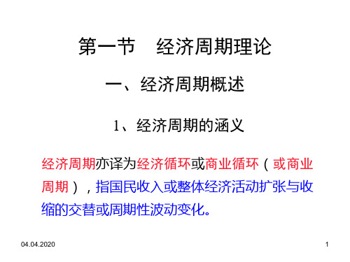 第十一章经济增长与经济周期理论-63页文档资料