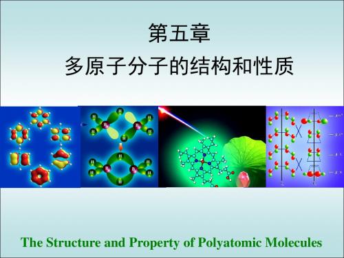 结构化学课件第五章-多原子分子的结构和性质