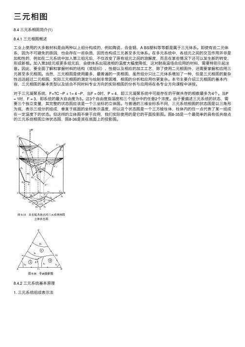 三元相图——精选推荐