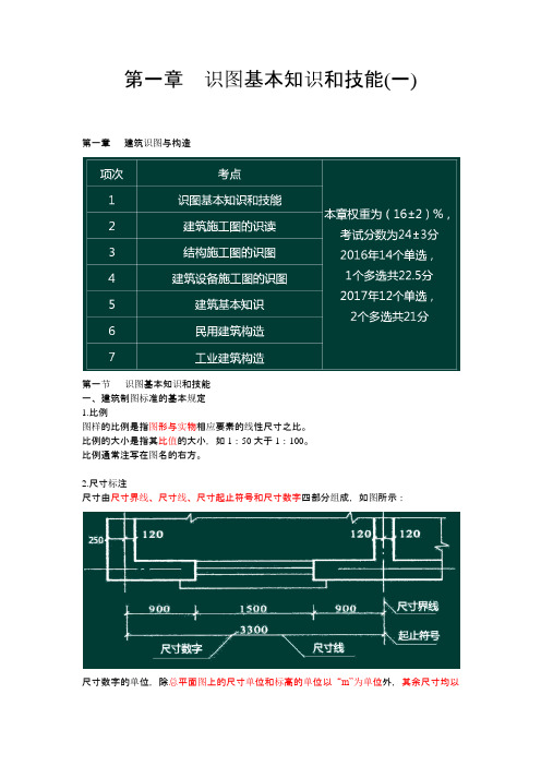 第一章-识图基本知识和技能(一)