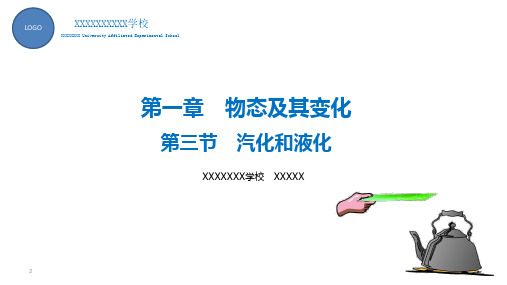 初中物理 北师大版八年级第一章第三节汽化和液化 课件(23张)
