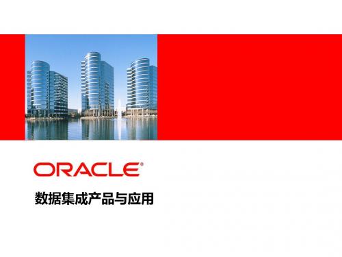 oracle数据集成产品与应用(首份ORACLE和SUN服务器综合应用文档)