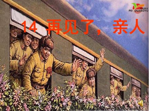 人教版小学五年级语文下册《14.再见了,亲人》课件