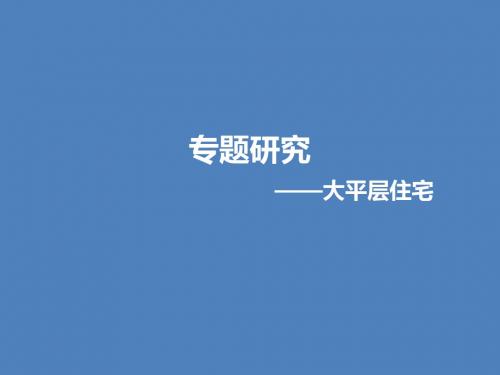 大平层住宅专题简析_35p_2012年_调查分析报告.