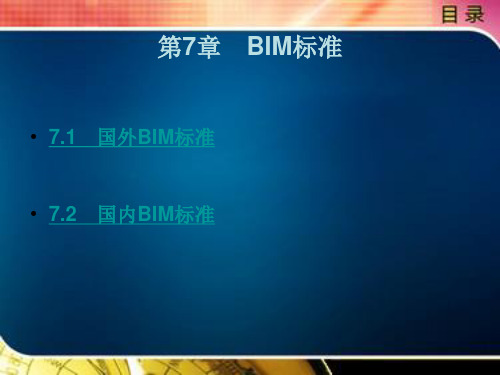 BIM标准