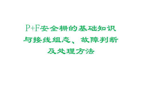 P+F安全栅