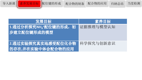 高中化学新教材优质课课件配位键