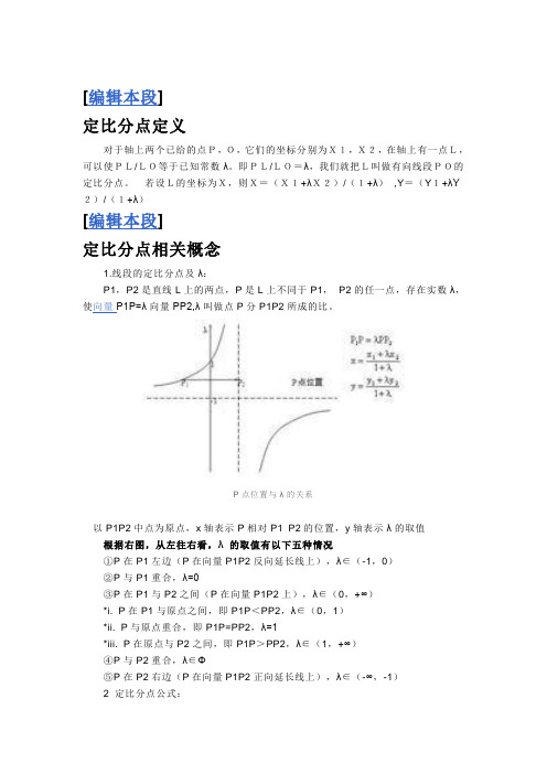 定比分点