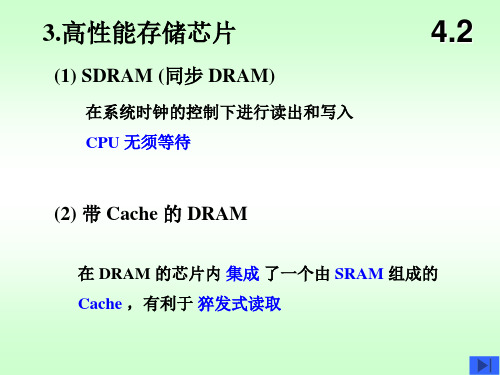 计算机组成原理第4章-4存储器