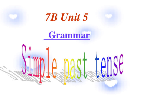 牛津译林英语七年级下册Unit5Grammar(共27张PPT)