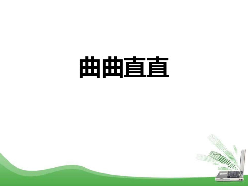 《曲曲直直》PPT教学课件