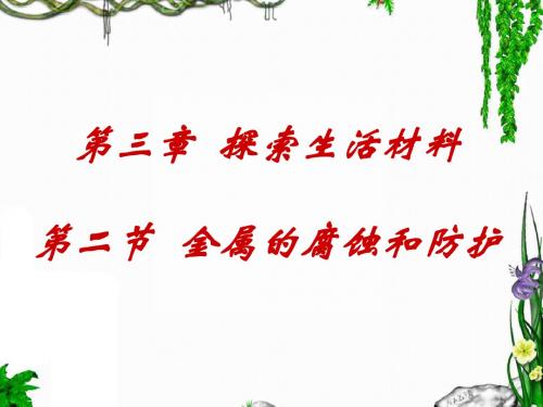 20152016学年高二化学选修一优质课件:3.2《金属的腐蚀和防护》(共41张ppt)